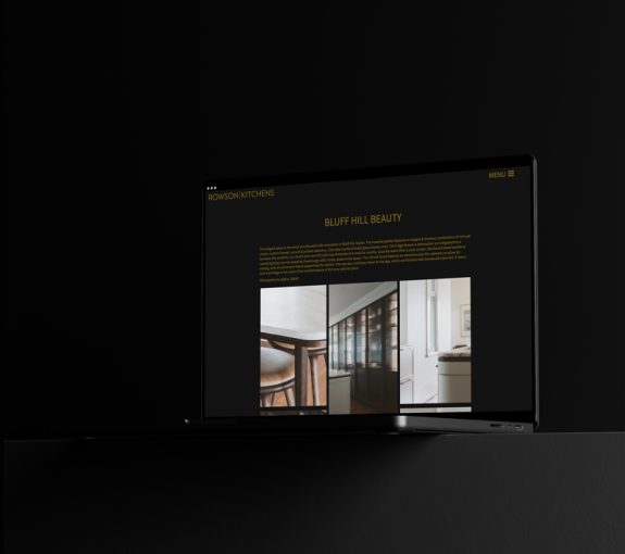 Rowson Kitchens Website Design